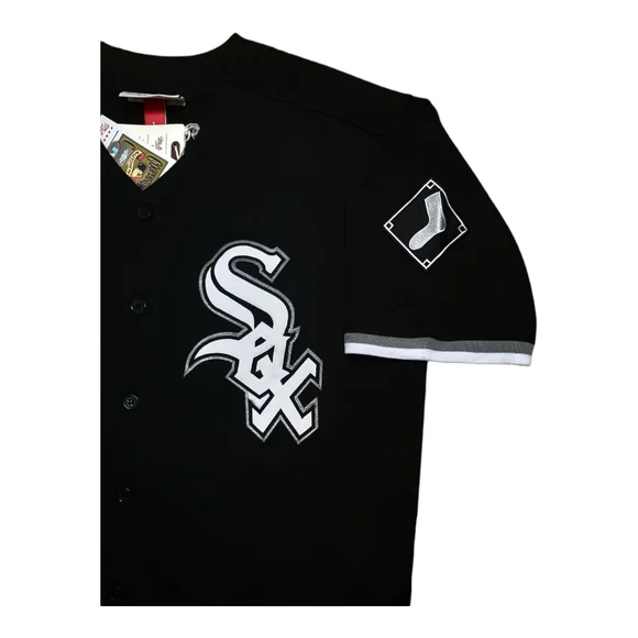 Frank Thomas Jersey Chicago Whitesox 1993 Throwback Stitched Black NEW SALE!💥🎁 - Picture 3 of 4